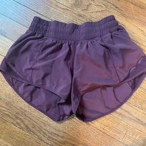 Maroon lululemon hotty hots